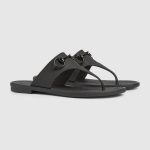 Women’s thong sandal with Horsebit